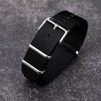 Polar Nylon Watch Strap Canvas Band, Unisex, Durable Pin Buckle Wristband