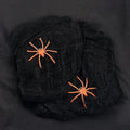 Halloween Decoration Party Accessories Decorations for Events Scream Festa Spider Web Black Outdoor Props Haunted House Spider Lootquake LLC