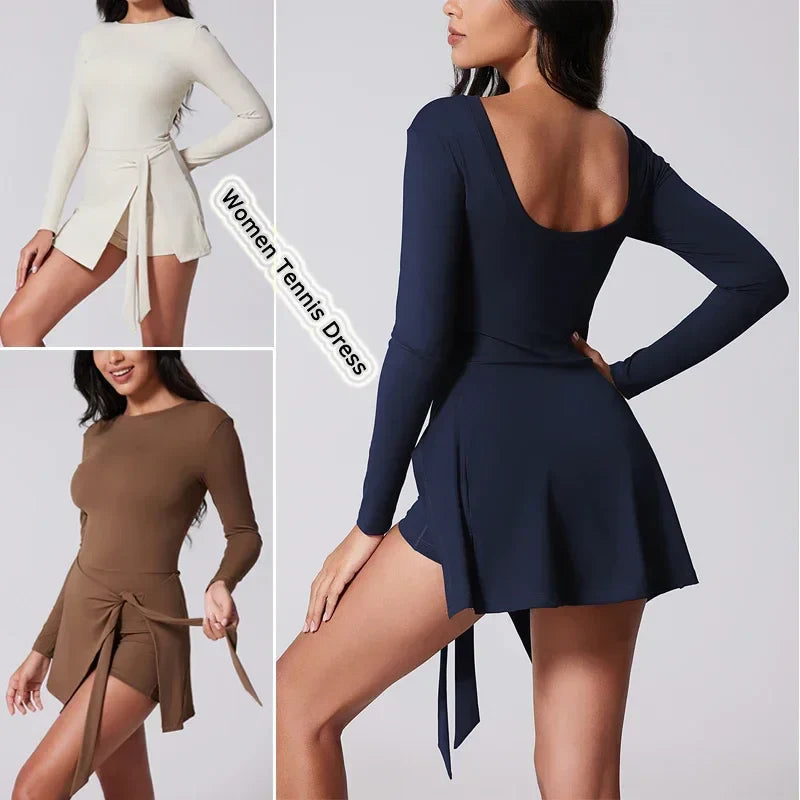 VITALINOVO AllureFlex Women's Sporty Elegance Dress THRIXINE