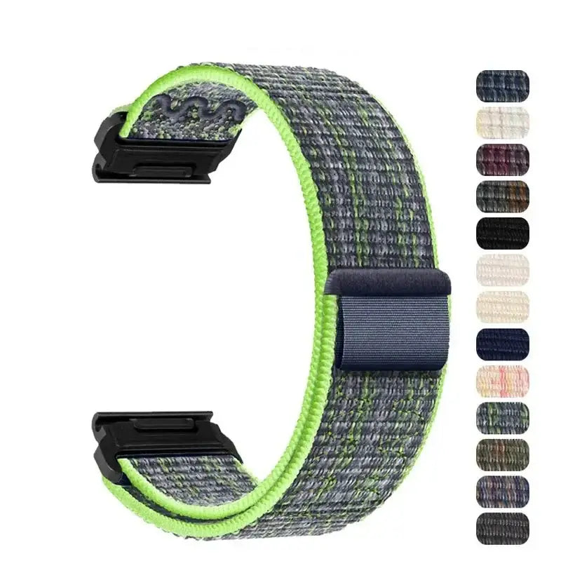 Garmin Nylon Velcro Strap - QuickFit Breathable Design - SJB-DIAMOND ELITES