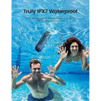 WISETIGER Bluetooth Speaker Outdoor IPX7 Waterproof 25W BT5.3 Loudspeaker Stereo Surround Speaker with Cool Pulsing EQ Lights Lootquake LLC