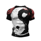 Men's Compression Short Sleeve Athletic T-Shirts - SJB-DIAMOND ELITES