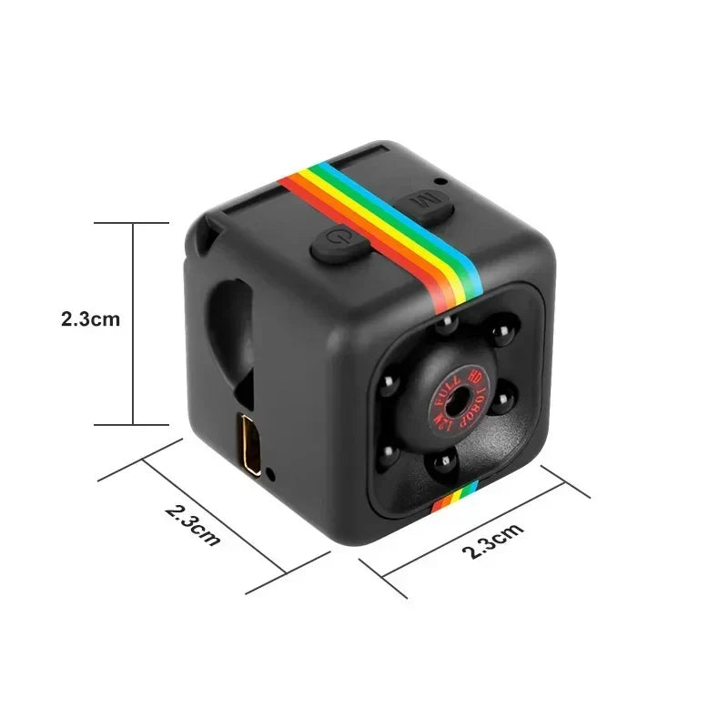 Lenovo Mini 1080P HD Camera 4K Portable Small Nanny Cam Video Voice Mini Dv Recorder Indoor Covert Security Camera Office Home