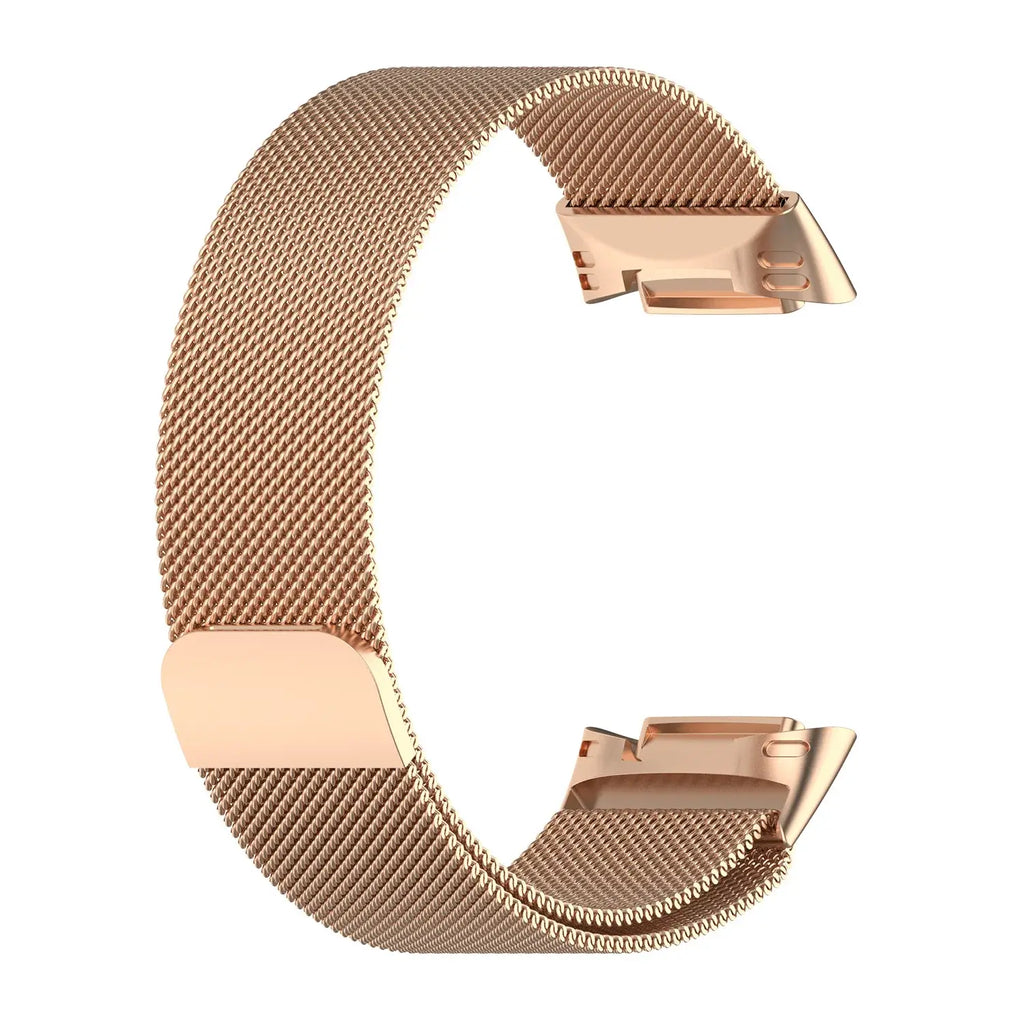Fitbit Charge 5 6 Stainless Steel Magnetic Band - Stylish Durable - SJB-DIAMOND ELITES