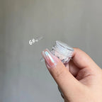 Moonlight Mirror Nails Powder Pearl White Nails Glitter Aurora Shining Pigment Chrome Dust Nail Art Supplies Decoration Lootquake LLC