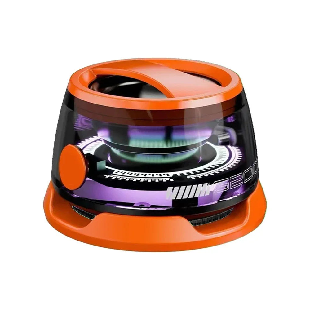 Mini Portable Bluetooth Speaker G200 RGB Color Light Magnetic Speaker BT5.3 Small Sound Box Phone Holder Wireless Loudspeaker Lootquake LLC