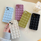 Unique Phone Case For iPhone 14 Pro 13 12 11 Pro Fashion 3D Soft Silicon Shockproof For iPhone 14 Case Bubble Case Cute Full Body Shape Soft Silicone Slim Cushioned Beautiful Elegant Case For Women