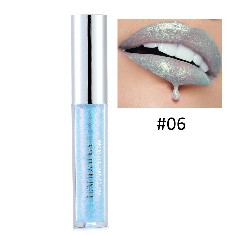 HANDAIYAN Best Seller Glitter Lip Gloss 6colors Moisturizing Mermaid Lip Glaze Waterproof Long Lasting Liquid Lip Stick Lootquake LLC