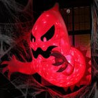Spooky Halloween Inflatable White Ghost Outdoor Decoration Light Up Scary Decor for Garden Party Indoor Yard unique Party Lootquake LLC