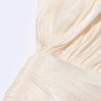 Women's A-Line Mini Dress with Long Sleeves & Empire Waist