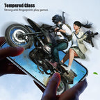 4PCS Tempered Glass for iPhone 11 12 13 14 Pro XR X XS Max Screen Protector on for iPhone 12 Pro Max Mini 7 8 6 6S Plus SE Glass Tempered Glass Easy Frame Installation HD Ultra-Thin Screen Protector Stevvex
