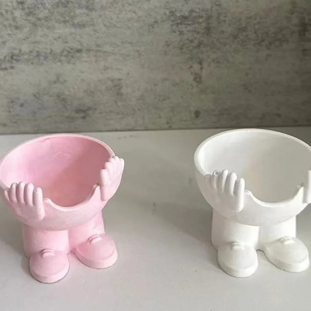Easter Egg Cup Holders Mold DIY Drip Glue Gypsum Cement Silicone Mould Egg Jewelry Necklace Storage Tray Mold Home Decor Lootquake LLC