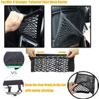 Car Storage Net Bag Between Seats Car Divider Pet Barrier Stretchable Elastic Mesh Bag Organizer Auto Accessories Lootquake LLC