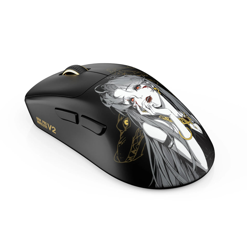 Waizowl OGM Pro V2 Hades Gaming Mouse Customize Wireless Three-Mode Paw3950 30000dpi Lightweight Gaming Mouse E-sports Ergonomic Lootquake LLC