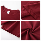 Cotton Plain Tops Tees Fitness Mens THRIXINE