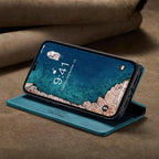Vintage Wallet Case Card Holder Kickstand Built-in Magnetic Flip Leather Case for iPhone  Leather Cases for iPhone 14 13 12 11 Pro Max Mini XR XS Max 8 7 6s Plus Wallet Flip Cover