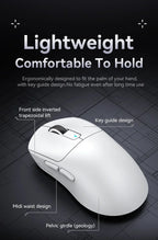 Attack Shark X3Pro Wireless  Gaming Mouse PixArt PAW3395 26000dpi Bluetooth Optical Mouse Tri-Mode Connection Macro Gaming Mouse Lootquake LLC