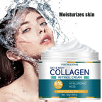 Collagen Cream deeply Hydrates Nourishes The Skin to Restore Elasticity Radiance Moisturizing Anti-wrinkle Aging Shrinks Pores Lootquake LLC