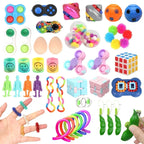 Random Mystery Fidget Toys Bag Pack for Kids Cheap Sensory Toys Stress Reliver Autism ADHD Gifts Spinner Fidget Squishy Set