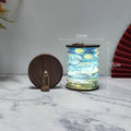 Foldable Table Lamp Touch Dimmable LED Portable Lantern Light USB Rechargeable Tent Read Bedroom Bedside Lantern Night Light Pi-Mart