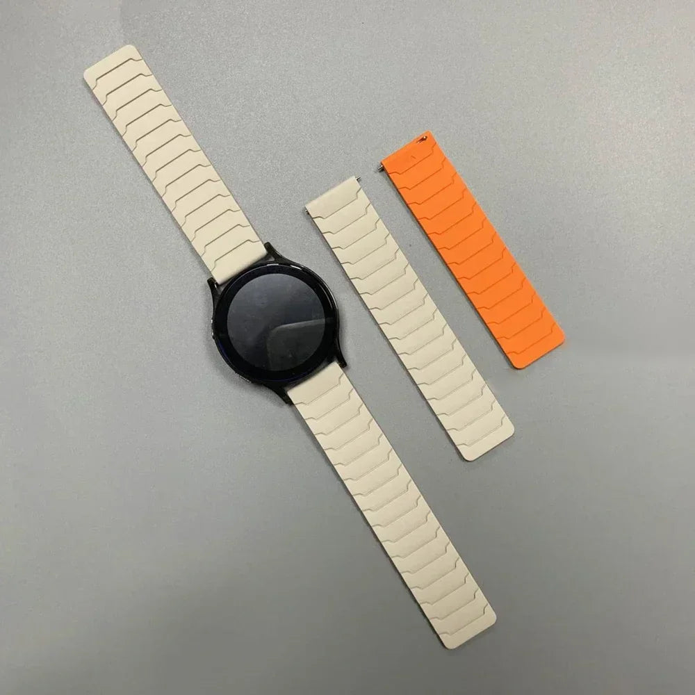 Polar Magnetic Silicone Watch Band - Unisex Sports Strap