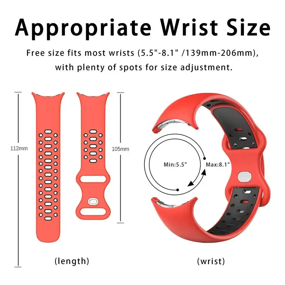 Google Pixel Silicone Strap - Comfortable and Durable BandsCo Straps