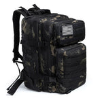 Outdoor Tactical Backpacks 45L Large Capacity Man 3 Days Molle Assault Bags For Outdoor Trekking Camping Backpack
