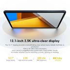POCO Pad Global Version 12.1'' 120Hz 2.5K Display Snapdragon 7s Gen 2 Octa core Processor 33W 10000mAh Battery Quad speakers Lootquake LLC