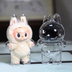 LABUBU Have A Seat Transparent Case Labubu Plastic Case Backpack Charms Lootquake LLC