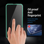2Pcs Luminous Protective Glass For iPhone 14 13 12 11 Pro Max X XR XS Screen Protector For 7 8 6 Plus SE3 Glowing Tempered Glass  Luminous Glowing Tempered Glass Screen Protector for iPhone Stevvex