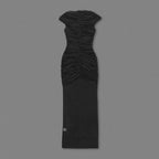 Black Color Women Sexy Sleeveless O-Neck Bodycon Long Dress Keyholes Celebrate Fashion Celebrity Evening Party Red Carpet Dress Lootquake LLC