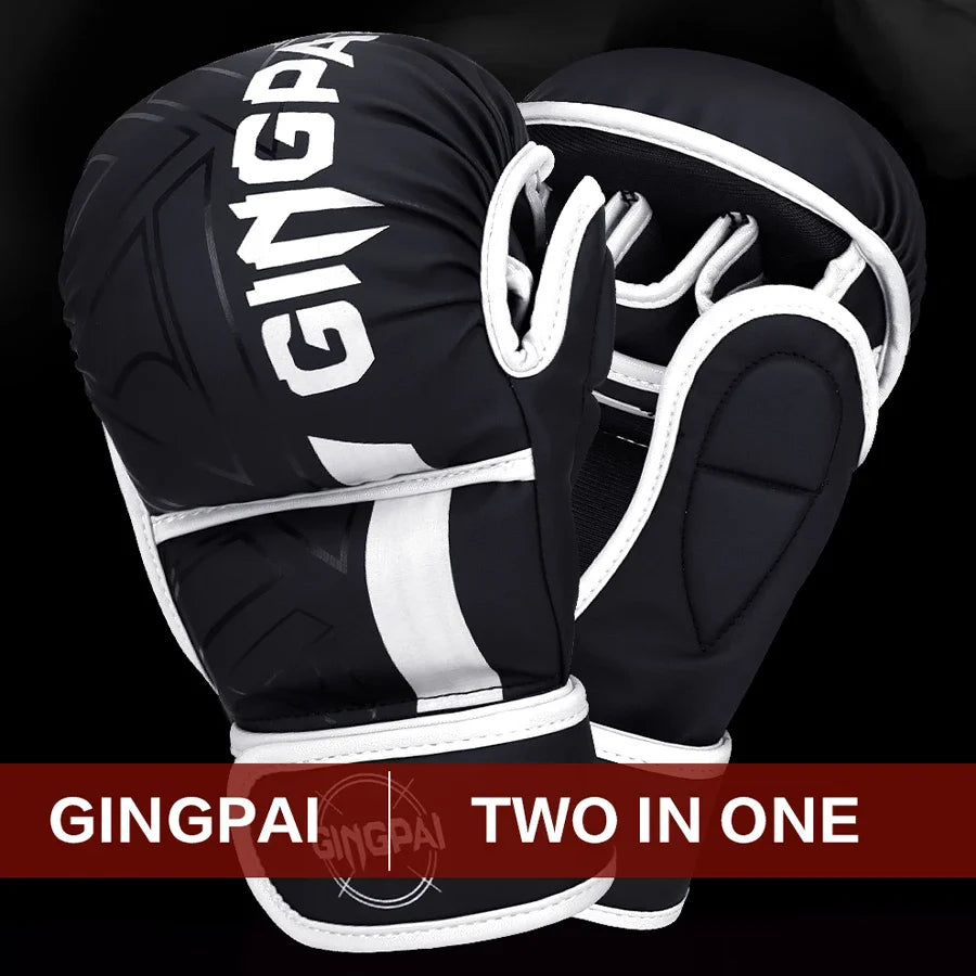 MMA Boxing Gloves Half Finger Training Equipment THRIXINE
