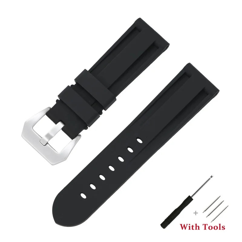 Amazfit Silicone Watch Bands - Universal Rubber Sport Strap With Tool