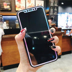 Flowers Screen Protector For iPhone 11 12 13 Pro Max Soft Edge Tempered Glass For iPhone XS MAX XR 13mini Lovely Protect Film Floral Design Tempered Glass Screen Protector For iPhone Stevvex