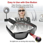 Glasses Camera HD 1080P Video Take Photo Outdoor Video Recorder Cycling Wearable Protable Mini Camera One Button Control Lootquake LLC