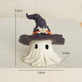 1PC Halloween Horror Hat Ghost Resin Craft Home Decor Scary Ornament Decoration Party Gift Spooky Collectible Art Fairy Garden Lootquake LLC