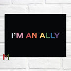 Abstract Pride Art Canvas Print Wall Decor LGBT Home Art Pi-Mart