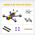 SpeedyBee Mario 5 FPV 5-Inch Drone with 6S-Lipo pro Air Unit DC/XH O4 2306.5 pro 1880KV Motor F405 V4 55A Stack Bee Storm