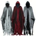 Halloween costume horror ghost clothes adult zombie cloak wizard robe wear secret room death dress up costume cloak Lootquake LLC