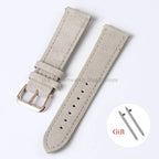 Polar Suede Leather Watch Strap For Polar Smartwatch - Handmade Quick Release