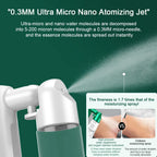 New 80ml Oxygen Injection Instrument Water Replenishing Spray Household Hand-held Face Cold Spray Humidifier Beauty Health Lootquake LLC