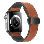 Apple Watch Genuine Leather Band - Stylish Magnetic Strap - SJB-DIAMOND ELITES
