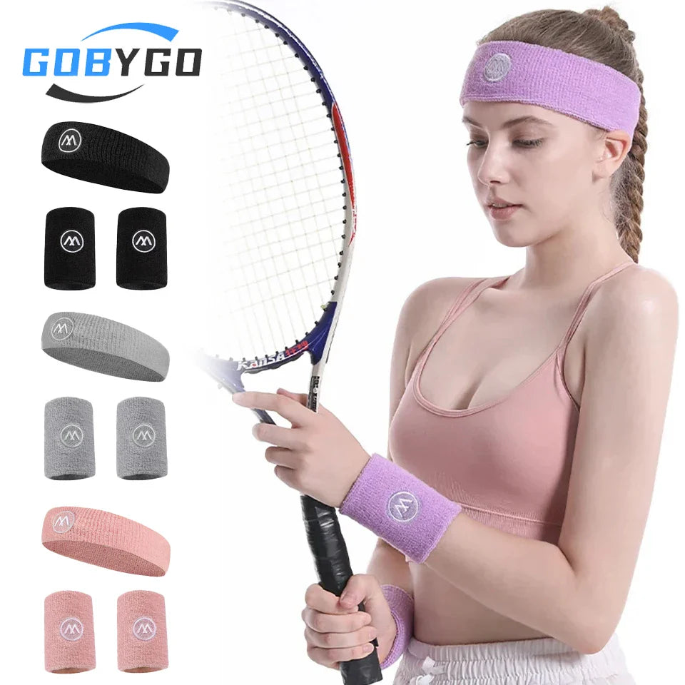 GOBYGO Exercise Headband Wristband Set - SJB-DIAMOND ELITES