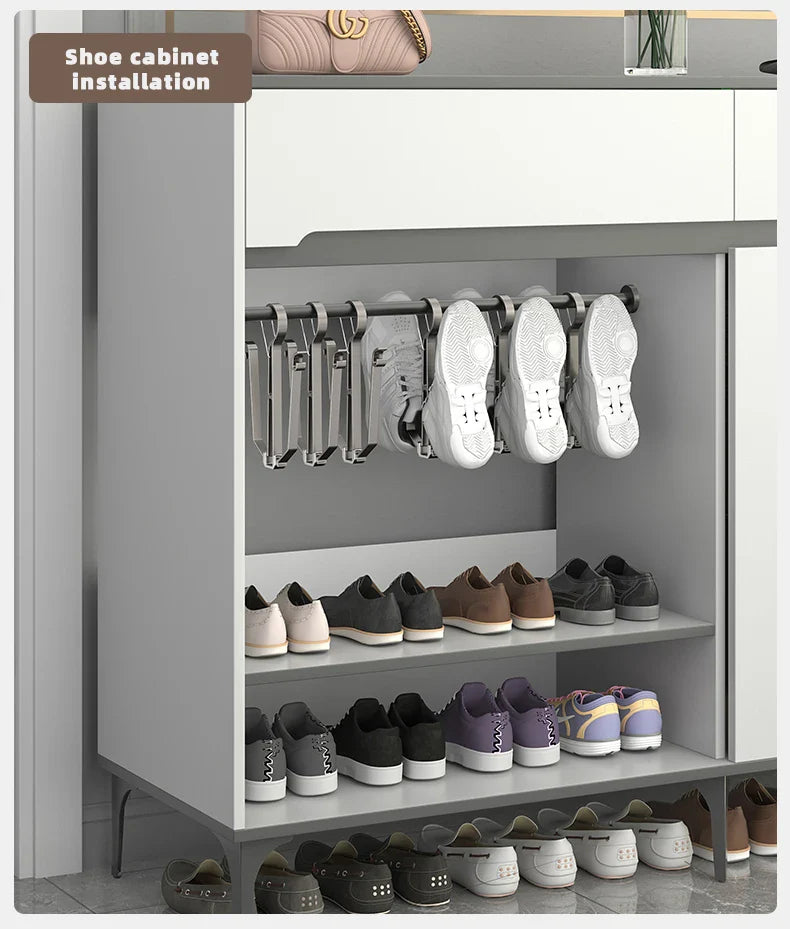 Household Shoes Drying Rack Balcony Foldable Shoe Hanger Clothing Hook Sneaker Rack Home Storage Lundary Tools Lootquake LLC