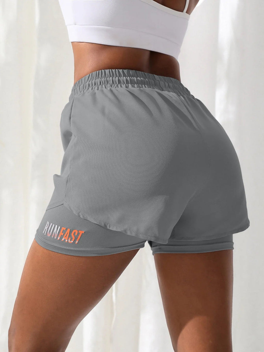 FlexFit High Rise Yoga Shorts THRIXINE