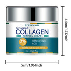 Collagen Cream deeply Hydrates Nourishes The Skin to Restore Elasticity Radiance Moisturizing Anti-wrinkle Aging Shrinks Pores Lootquake LLC