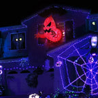 Spooky Halloween Inflatable White Ghost Outdoor Decoration Light Up Scary Decor for Garden Party Indoor Yard unique Party Lootquake LLC