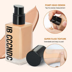 High Coverage Foundation Foundation Face Cream Cosmetic Foundations Makeup Waterproof Mist Korean Makeup Base Make Up Cc Bb Full Lootquake LLC