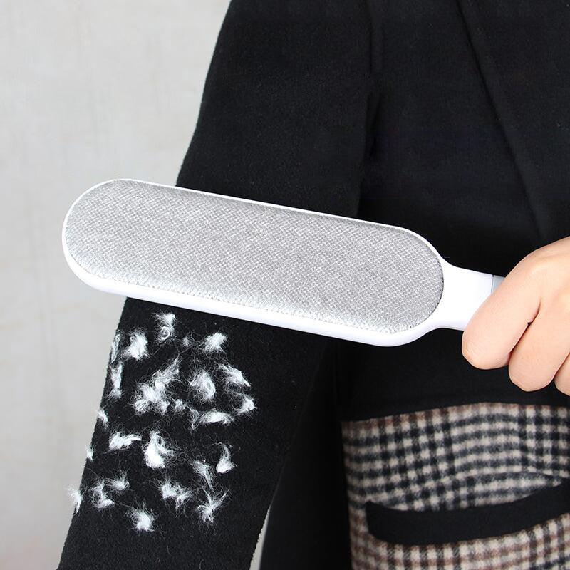 Pet Hair Remover Lint Rollers Brushes Clothes Hairball Remover Brush Dust Sticky Cleaner Fur Clean Pet Hair Tools  Reusable Pet Hair Remover with Self-Cleaning Base Pet Hair Double Sided Brush Stevvex