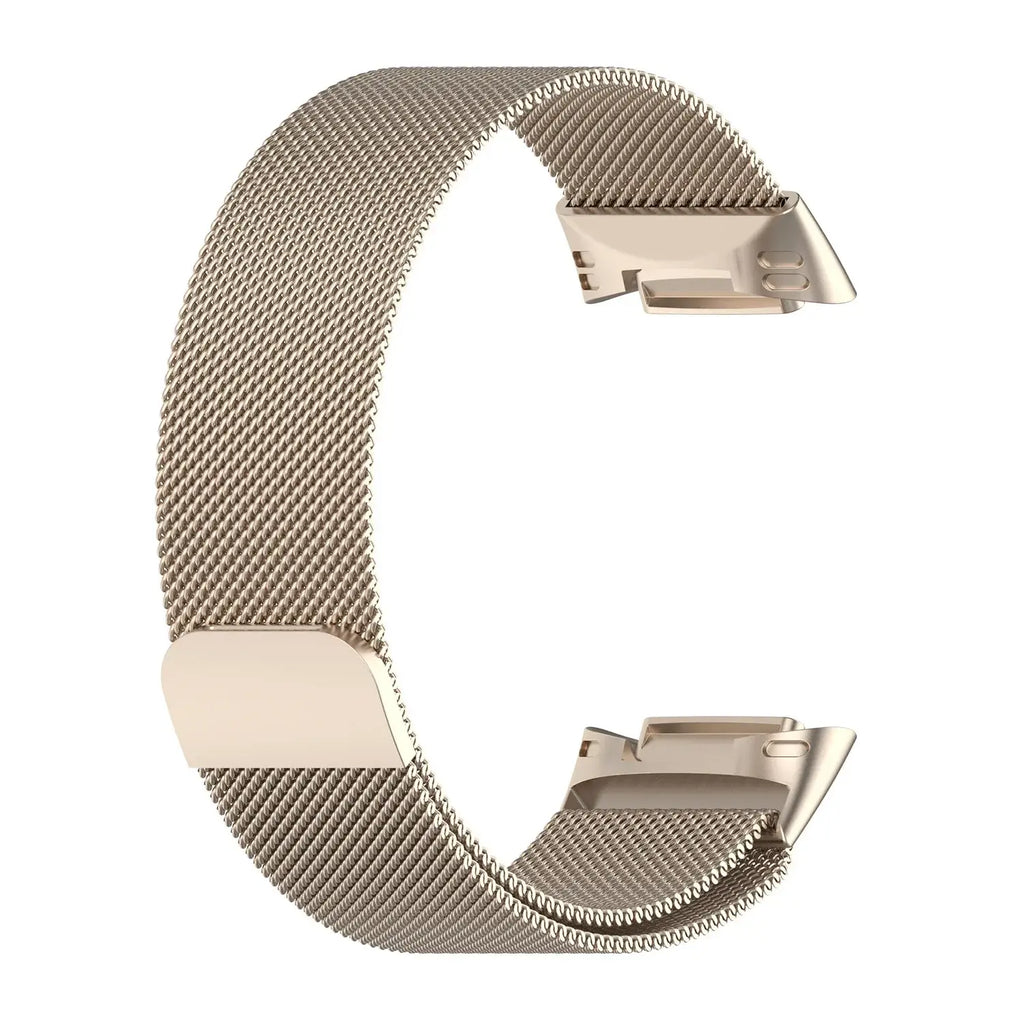 Fitbit Charge 5 6 Stainless Steel Magnetic Band - Stylish Durable - SJB-DIAMOND ELITES
